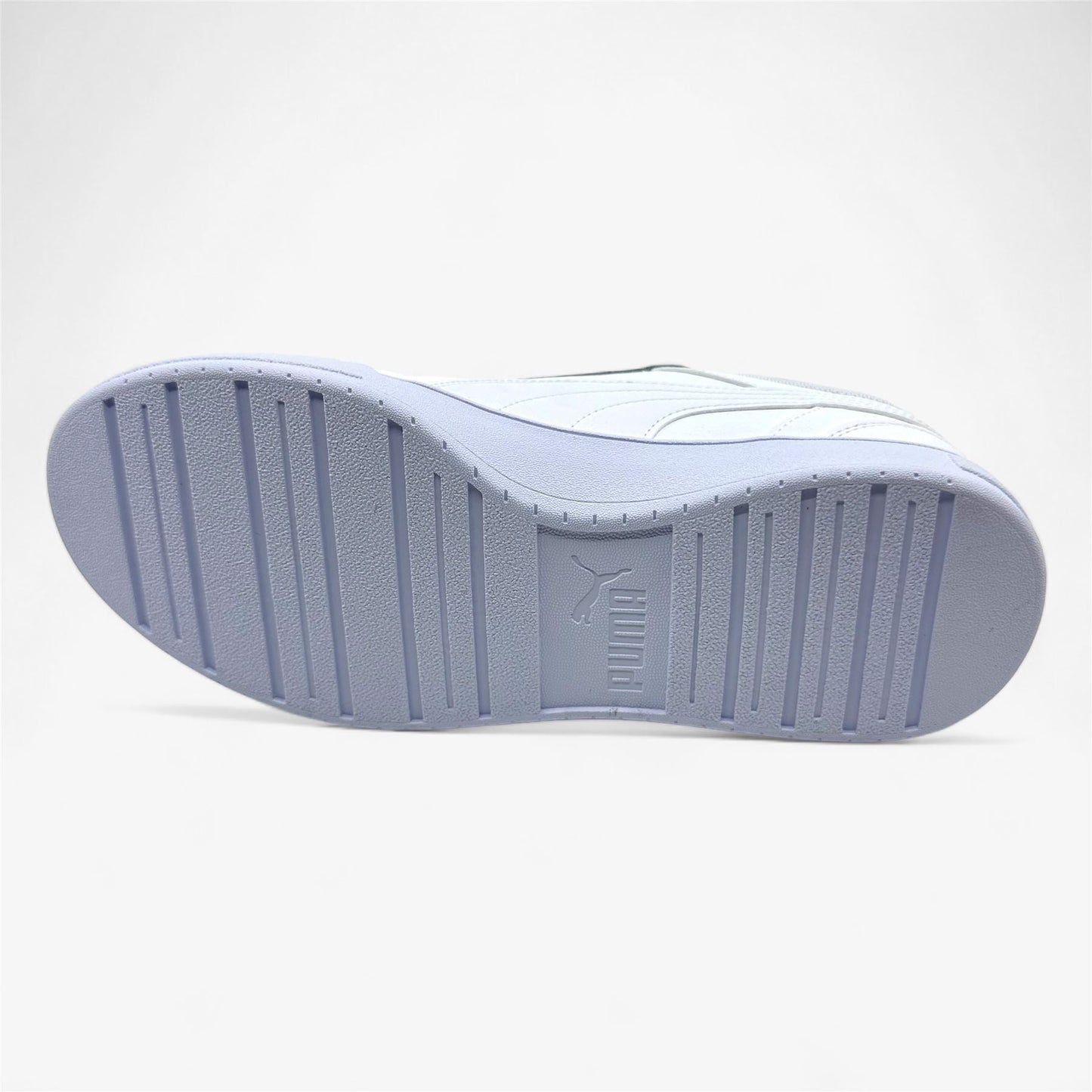 PUMA Caven White Gray Violet Mens Athletic Sneaker