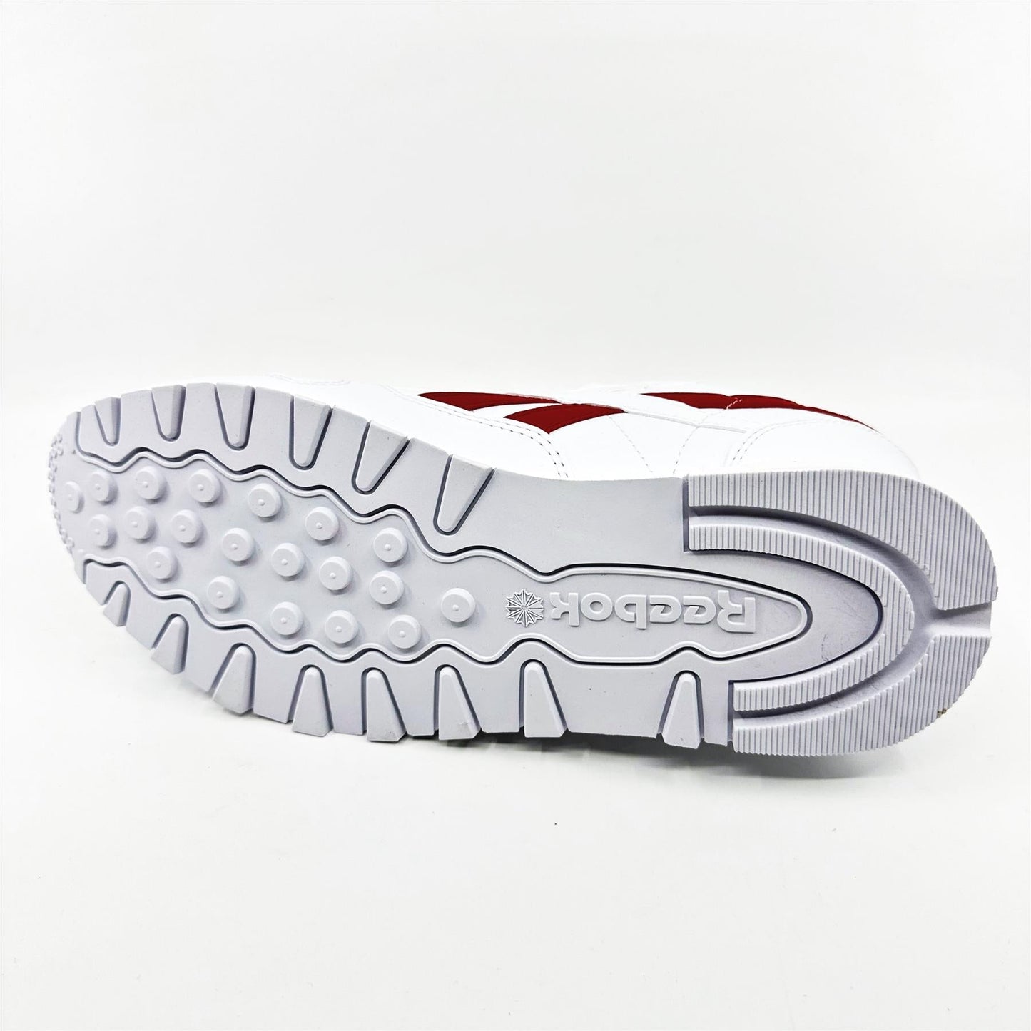 Reebok Classic Vegan White Vector Red Mens Athletic Sneaker