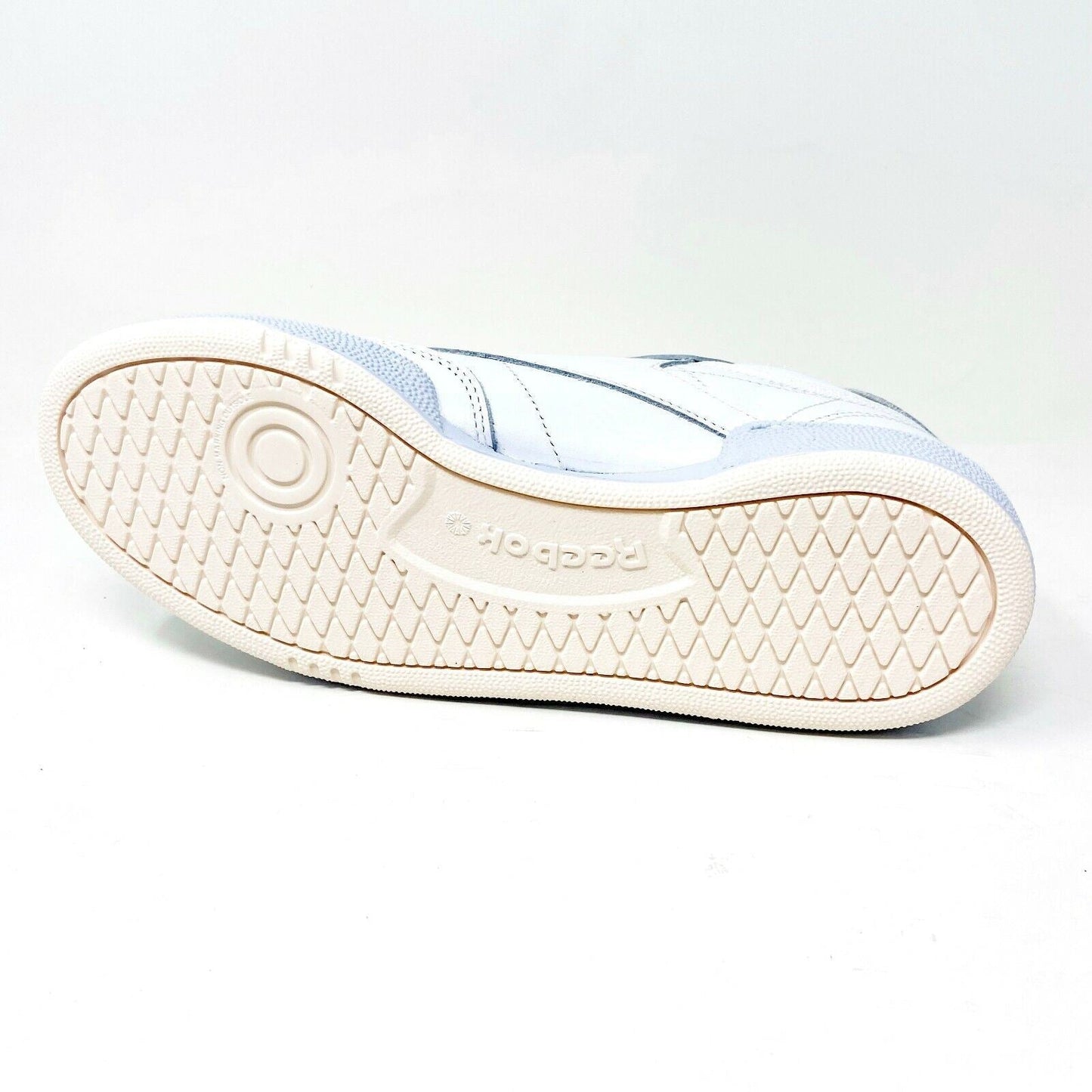 Reebok Club C 85 White Orange Flare Womens Casual Shoes Sneakers FY5163
