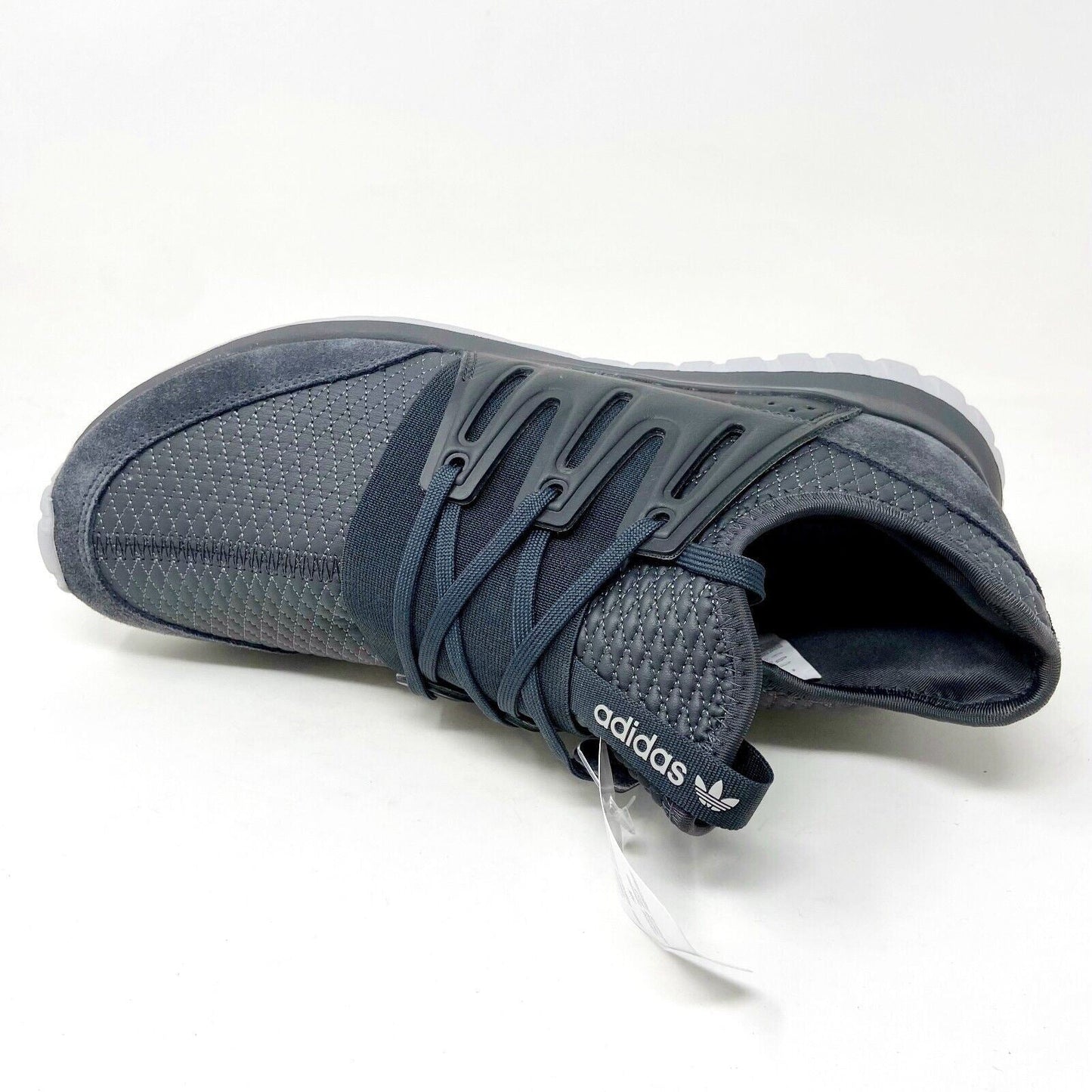 Adidas Originals Tubular Radial Solid Gray Mens Casual Trainers Sneakers BB2399