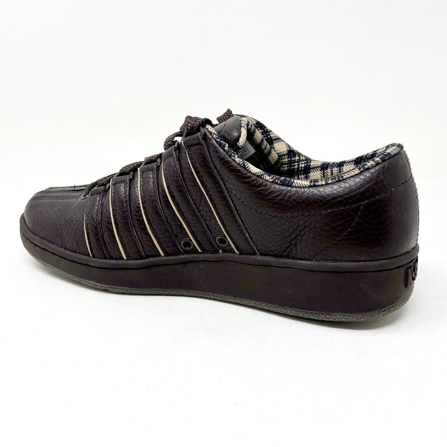K-Swiss Classic LXP Chocolate Brown Leather Mens Casual Sneakers 01012255