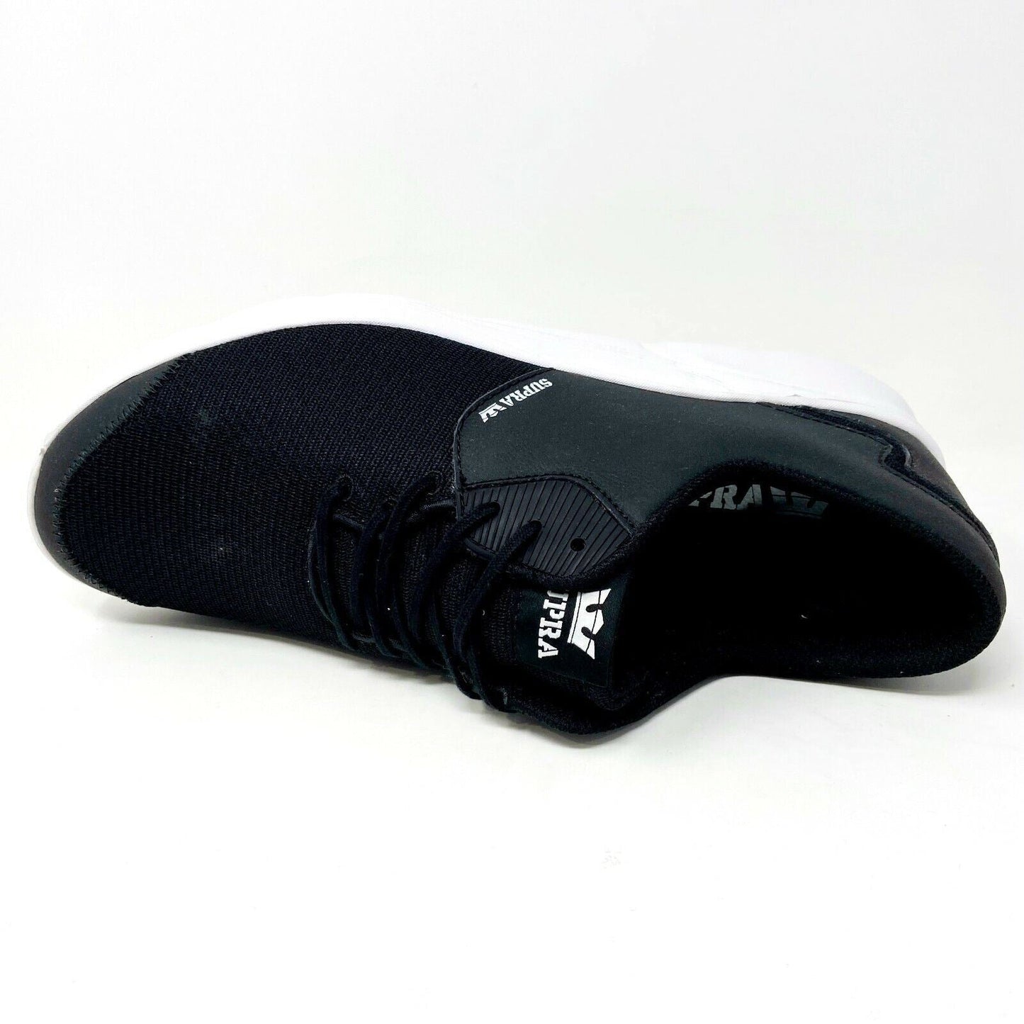 Supra Noiz Black White Mens Size 14 Skateboard Sneakers S56016