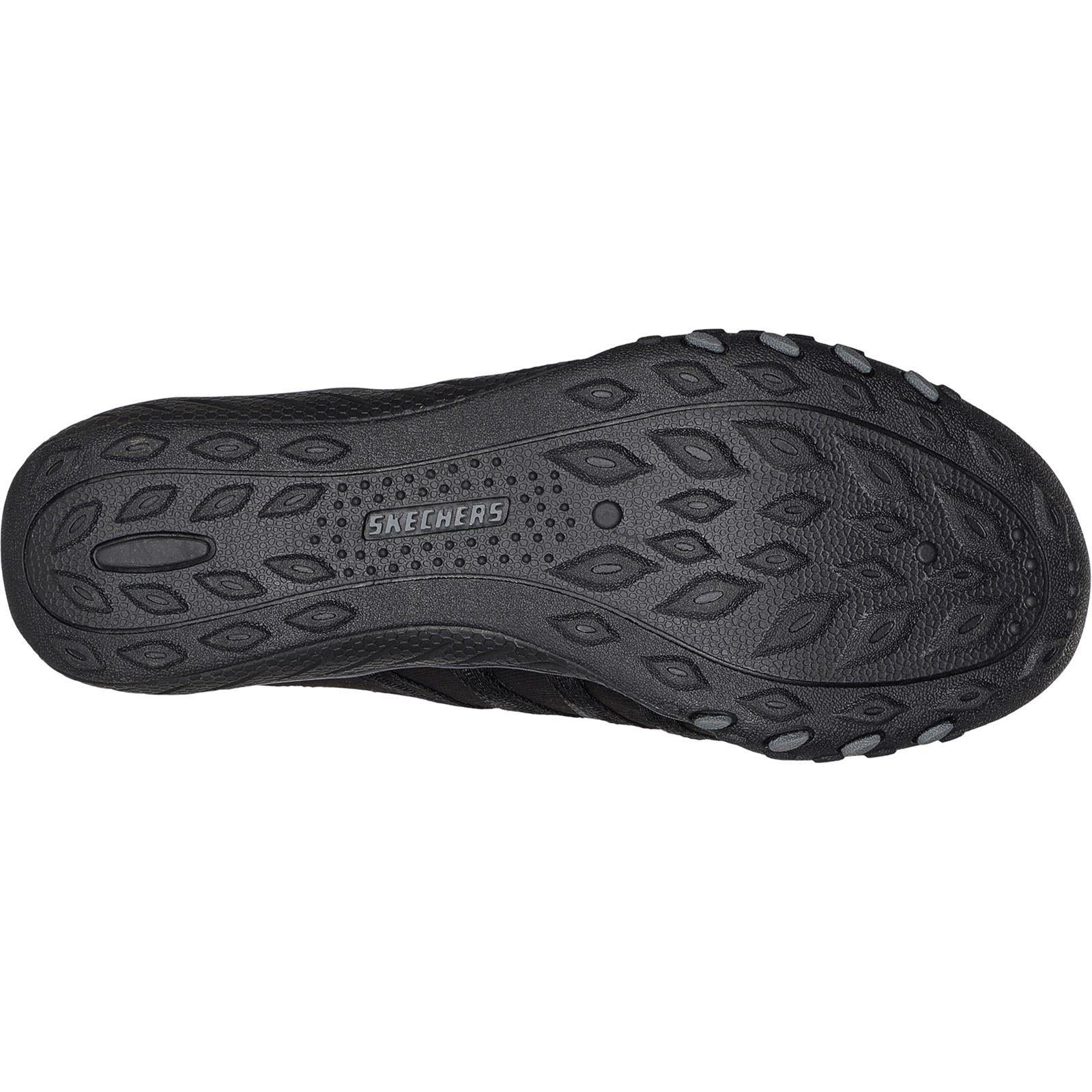 Women's Wide Fit Skechers 100593 Breathe Easy Roll Shoes
