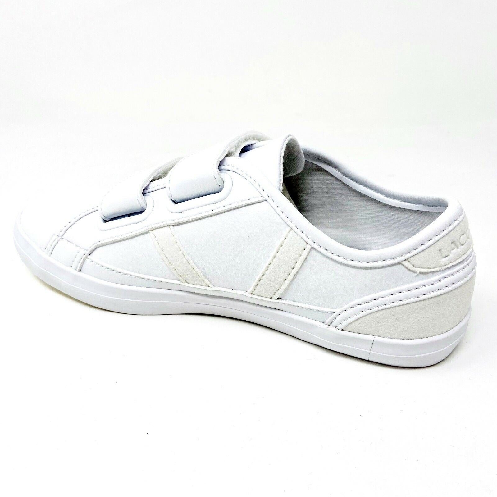 Lacoste Sideline 120 2 CUC Synthetic Off White Kids Casual Shoes