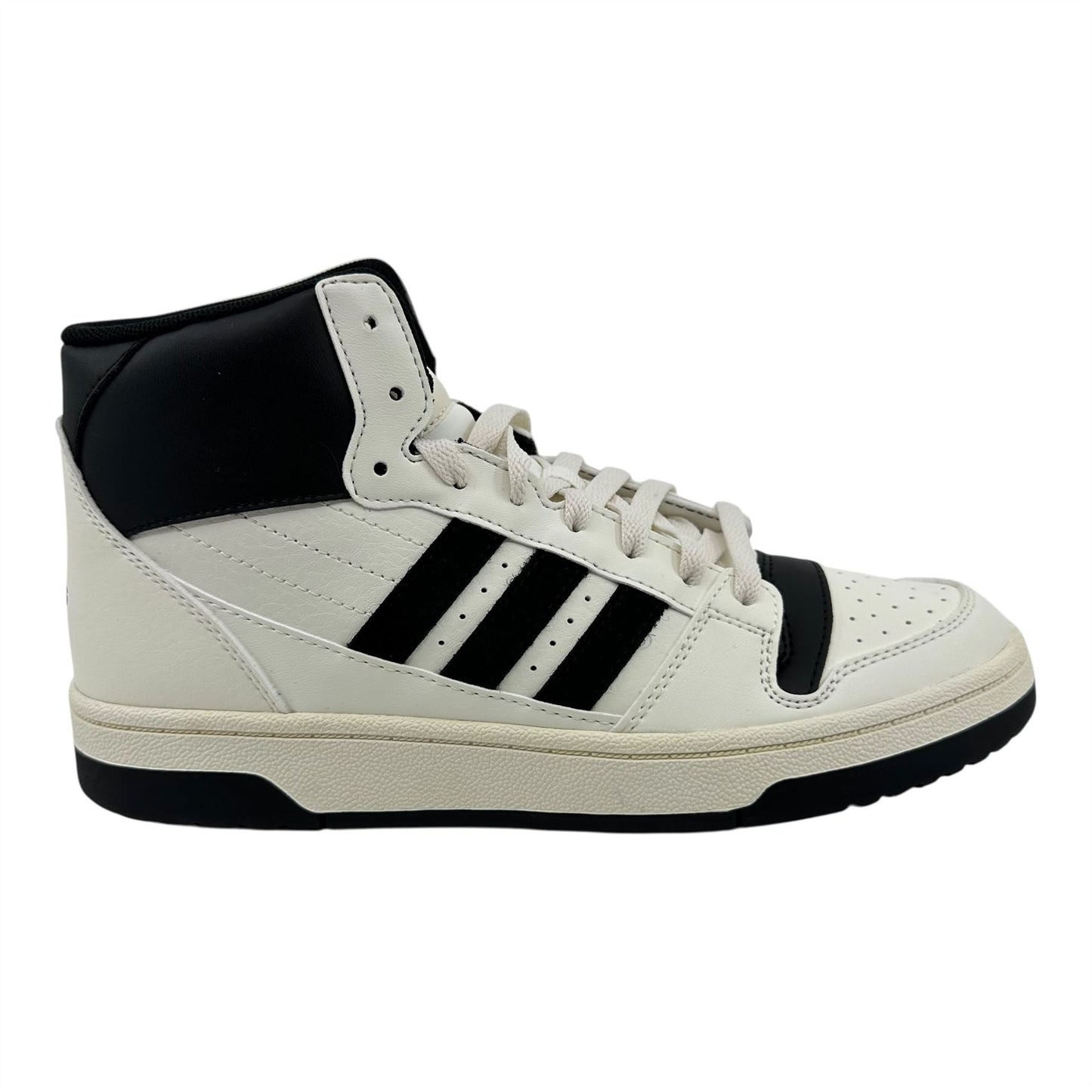 Adidas Break Start Mid Cloud White Core Black Womens Athletic Sneaker