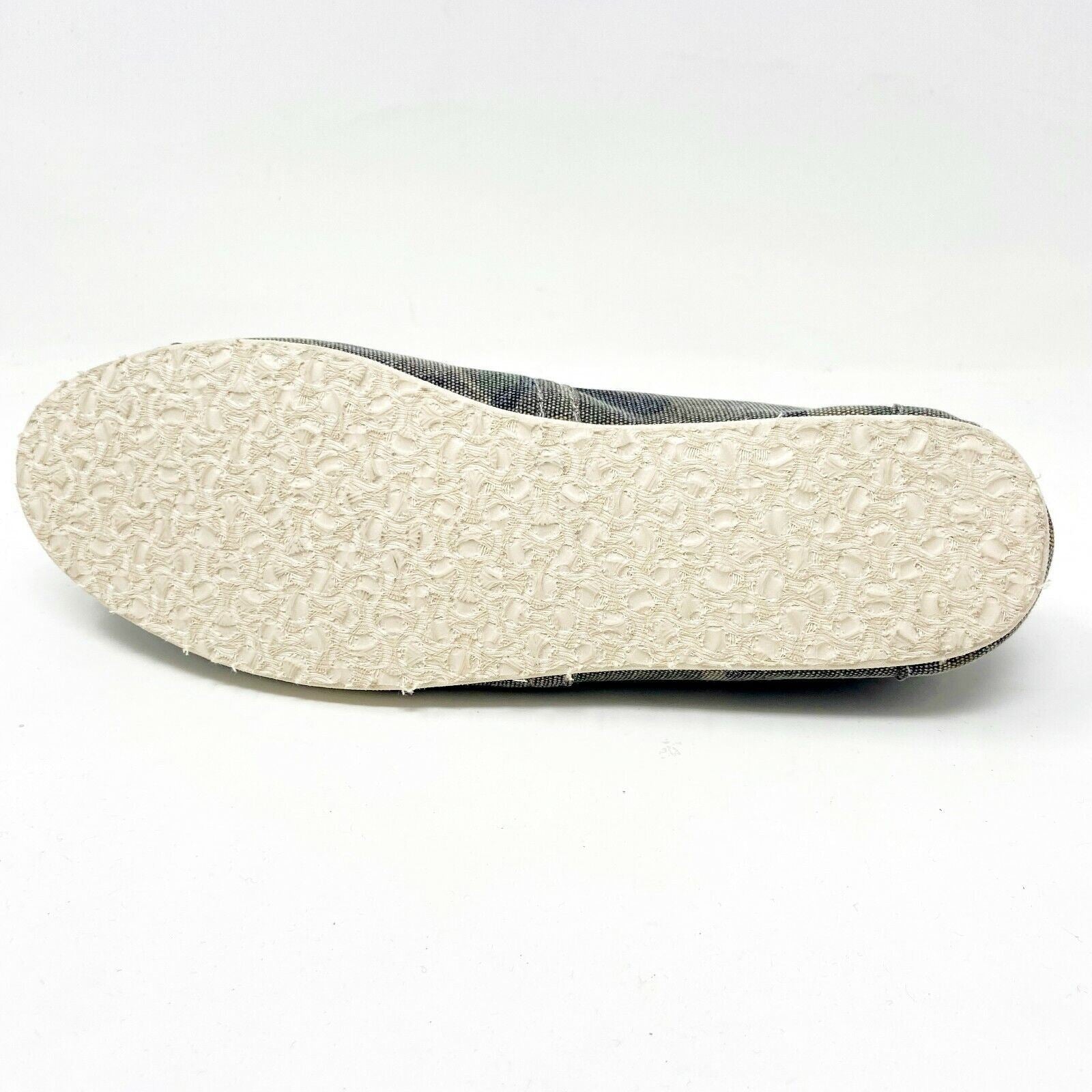 Toms Classics Washed Camo Canvas Womens  Slip On Casual Canvas Flat Shoes