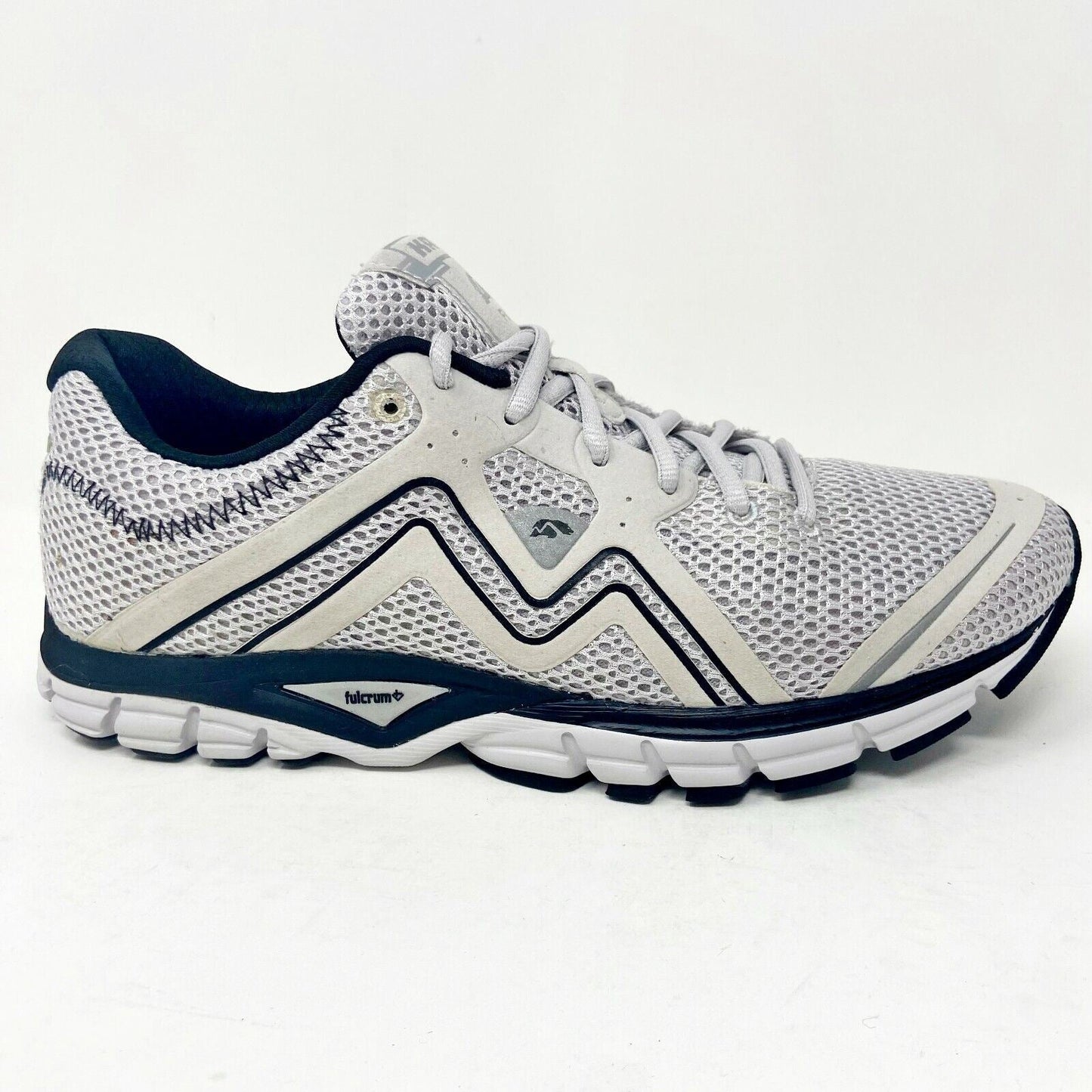 Karhu Fluid3 Fulcrum Grey Black Mens Shoes Running Sneakers F100120
