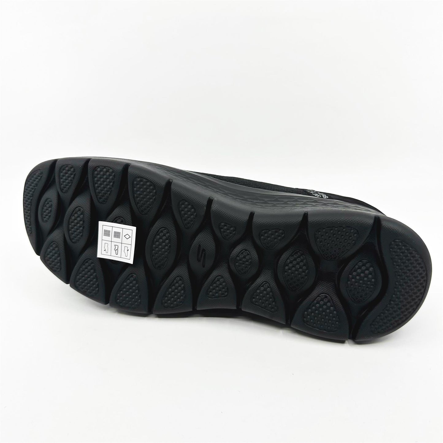 SKECHERS Go Walk Flex Relish Black Womens  Slip On Sneakers