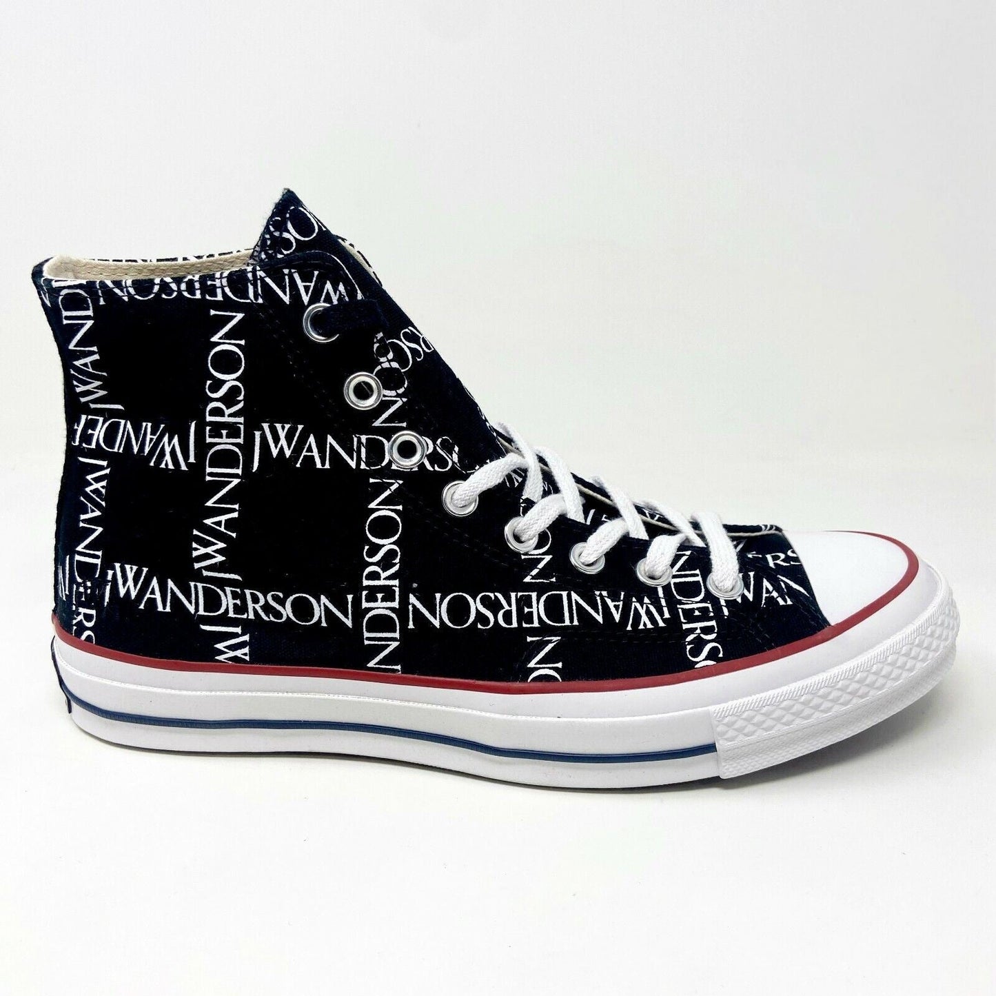 Converse Chuck 70 Hi x JW Anderson Black White Insign Mens Shoes 160807C