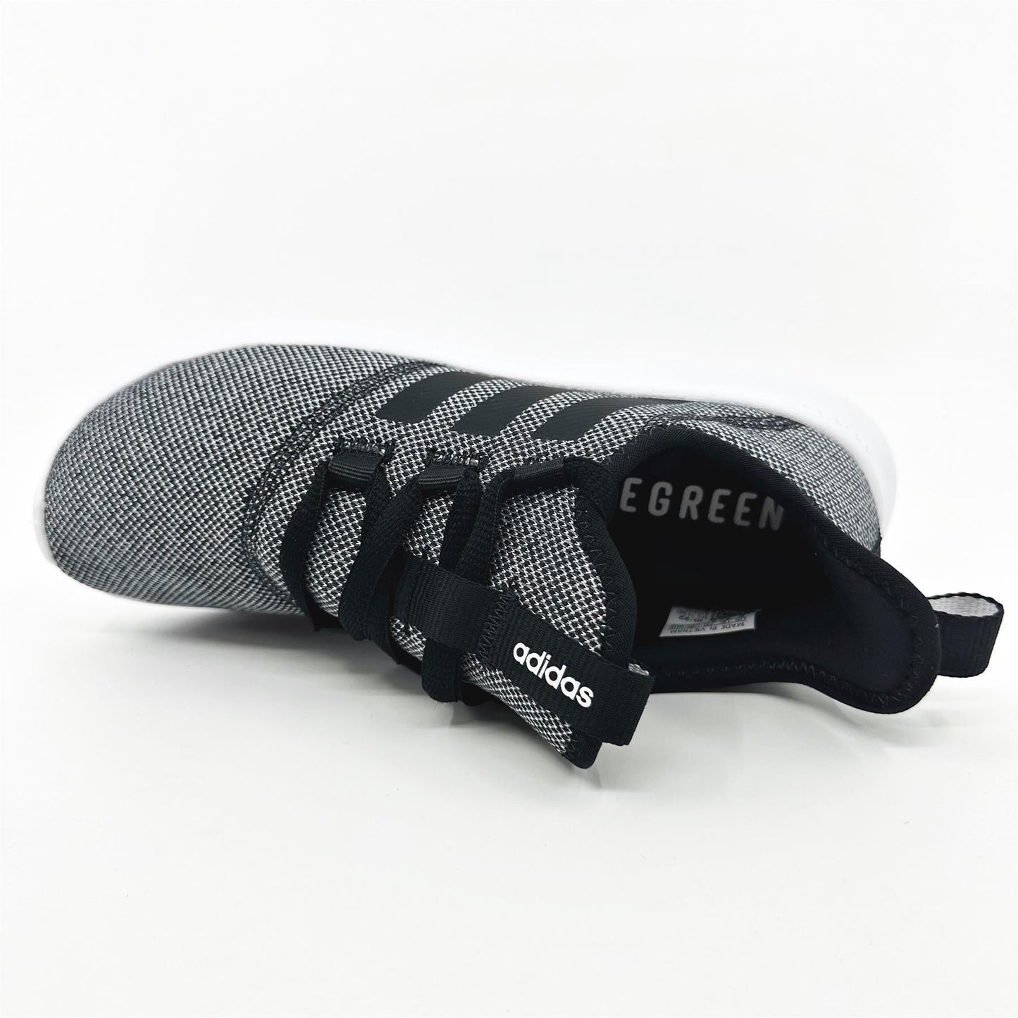 Adidas Cloudfoam Pure 2.0 Black White Womens Athletic Sneakers
