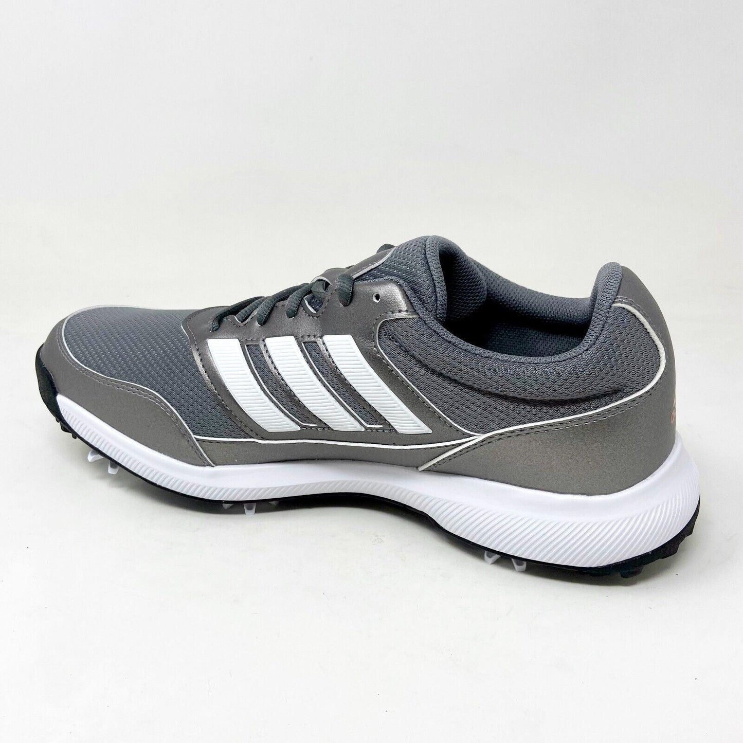 Adidas Tech Response 2.0 Iron White Scarlet Mens Wide Width Golf Shoes EE9420