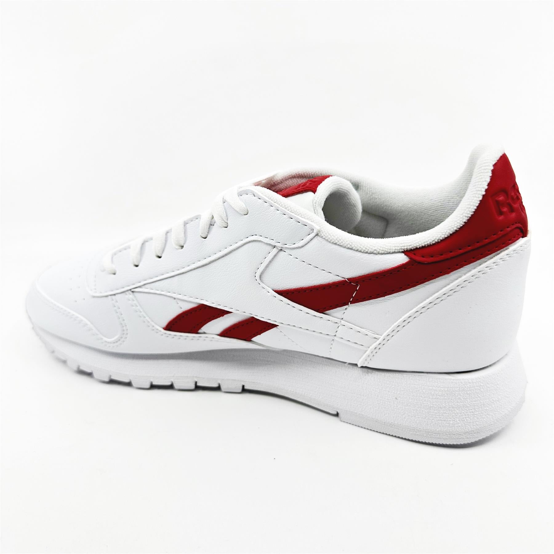 Reebok Classic Vegan White Vector Red Mens Athletic Sneaker