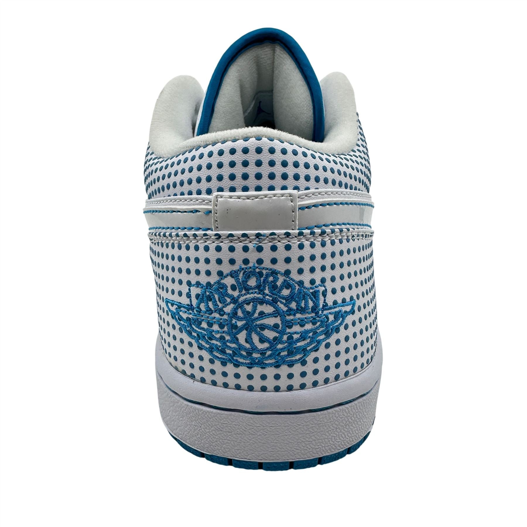 Jordan 1 Phat Low White Laser Blue Mens Athletic Sneaker