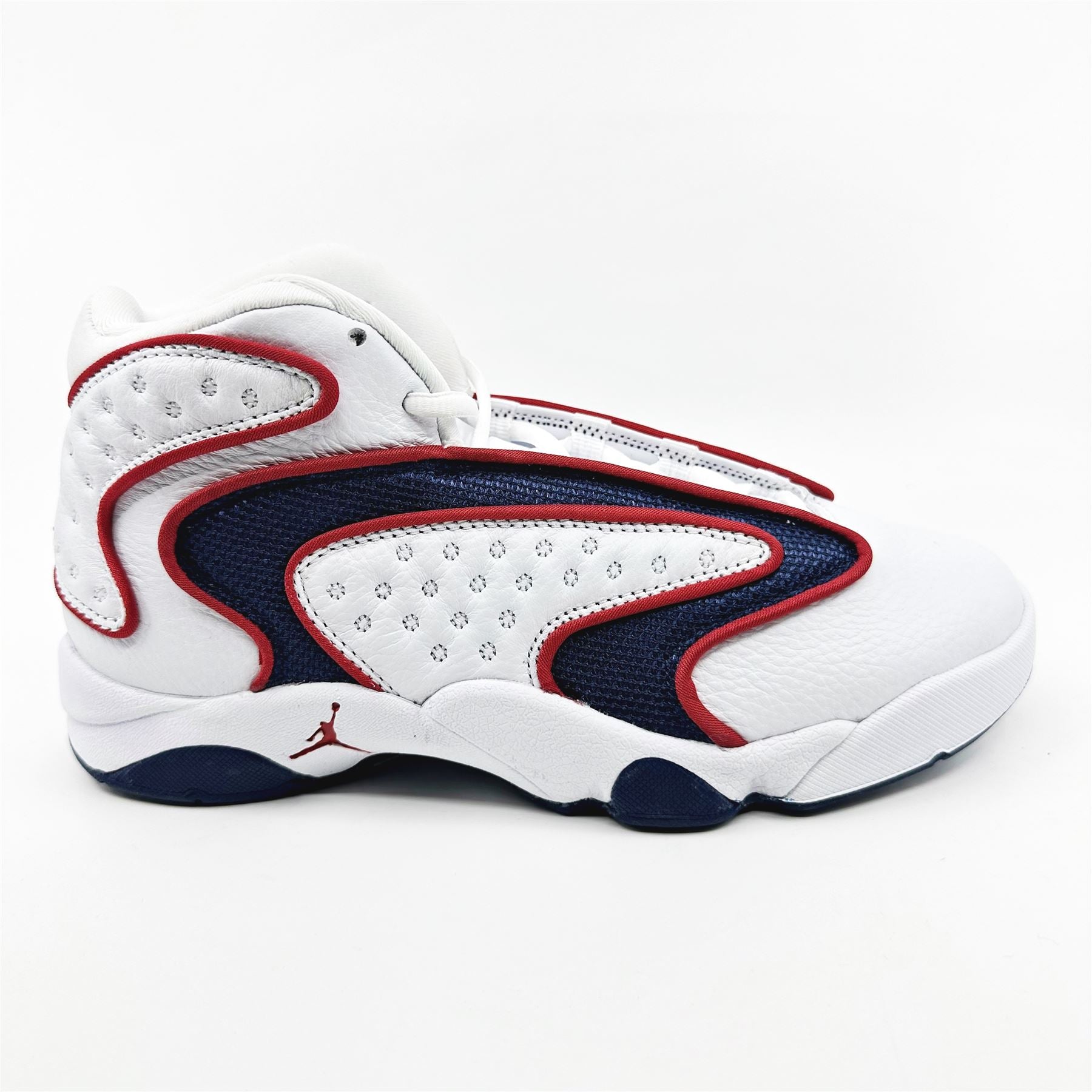 Jordan Air Jordan OG White University Red Womens Athletic Sneaker