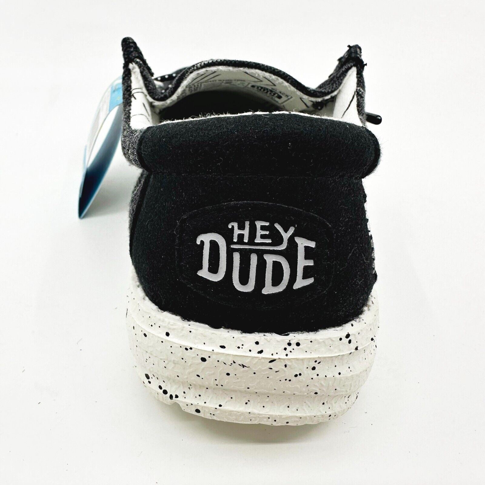 Hey Dude Wally Toddler Stretch Black Kids Youth Casual Shoes
