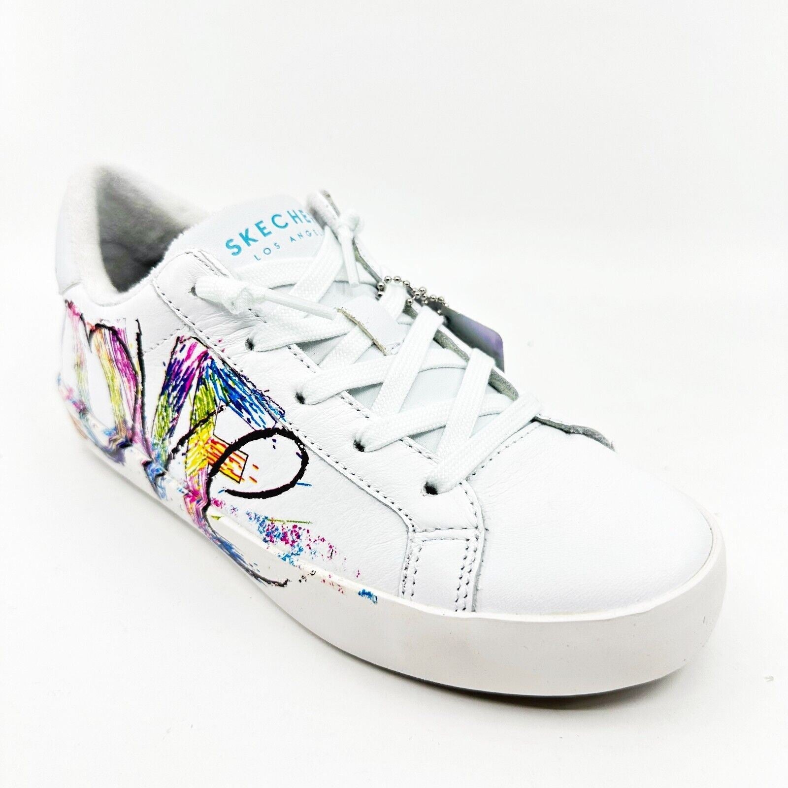 Skechers Diamond Starz Young Love White Womens Size 5 Comfort Sneakers