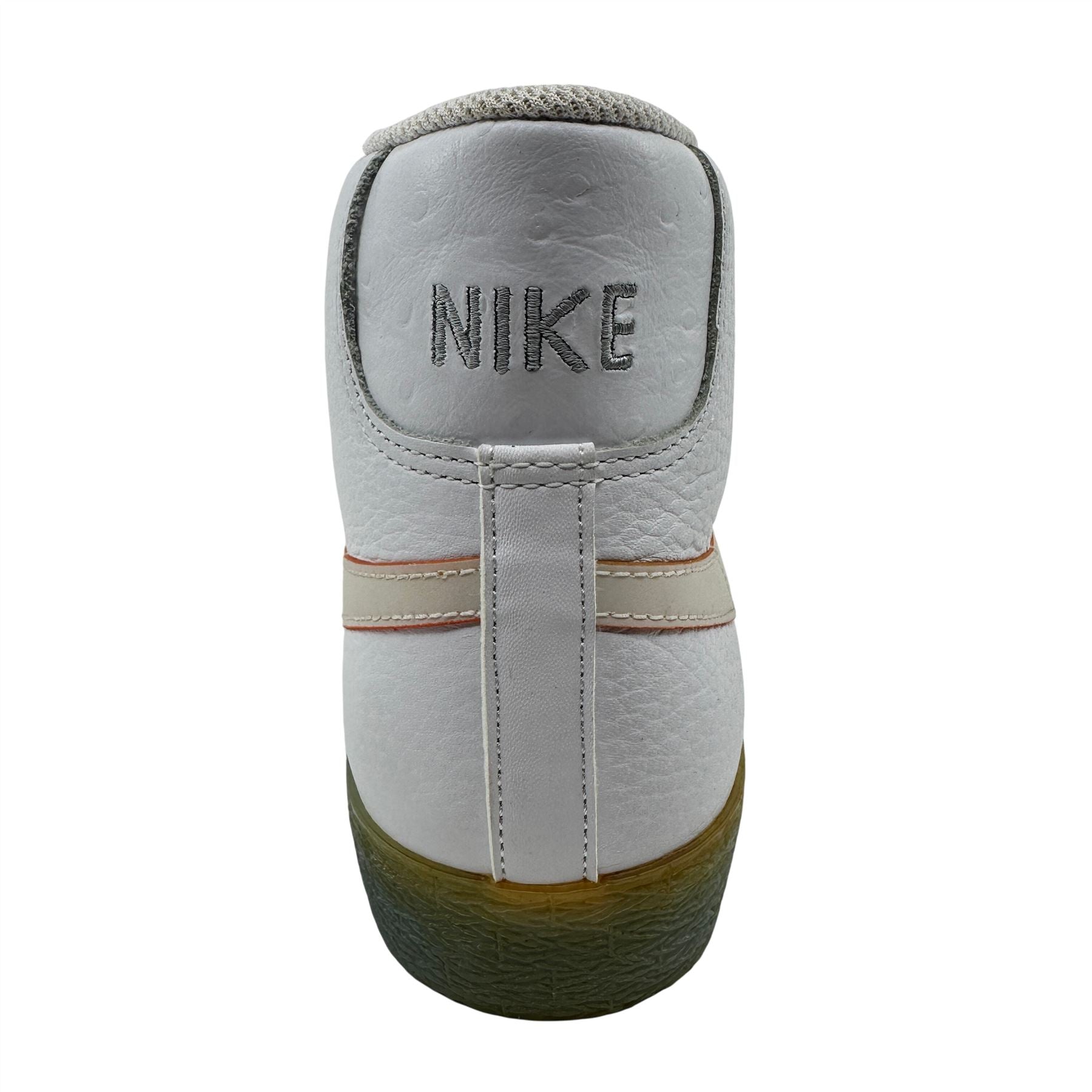 Nike Blazer Hi Premium White Crimson Red Silver Mens Athletic Sneaker