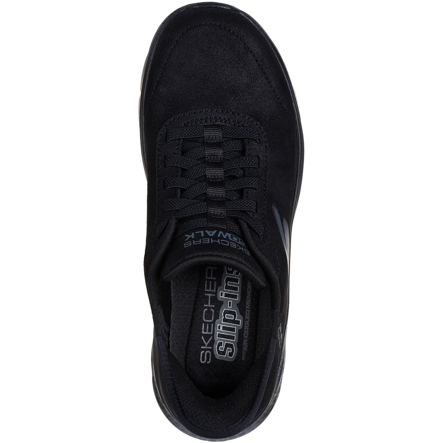 Women's Wide Fit Skechers 124837 Slip-ins Go Walk Flex Mali Trainers