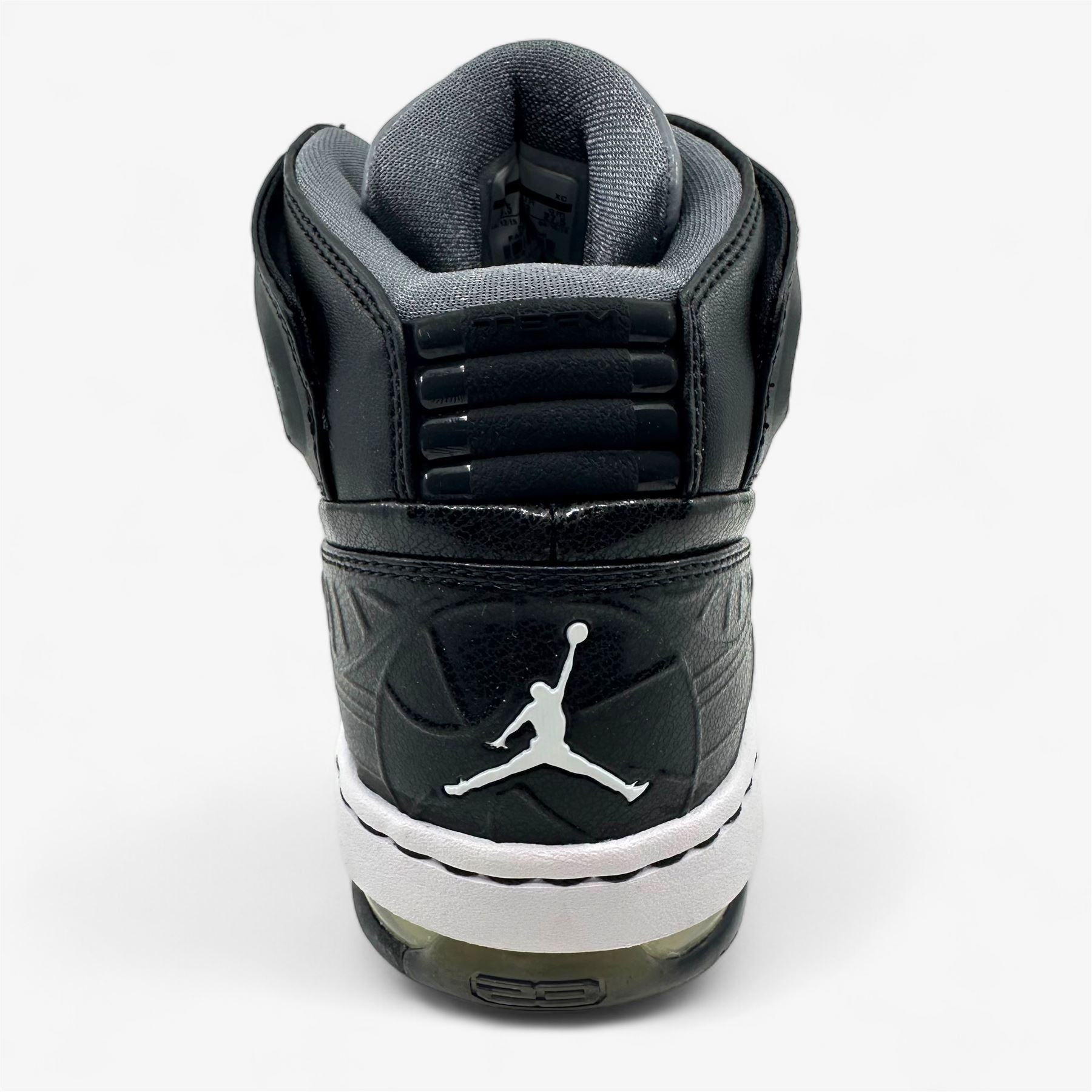 Jordan Ol' School Black White Cool Grey Mens Athletic Sneaker