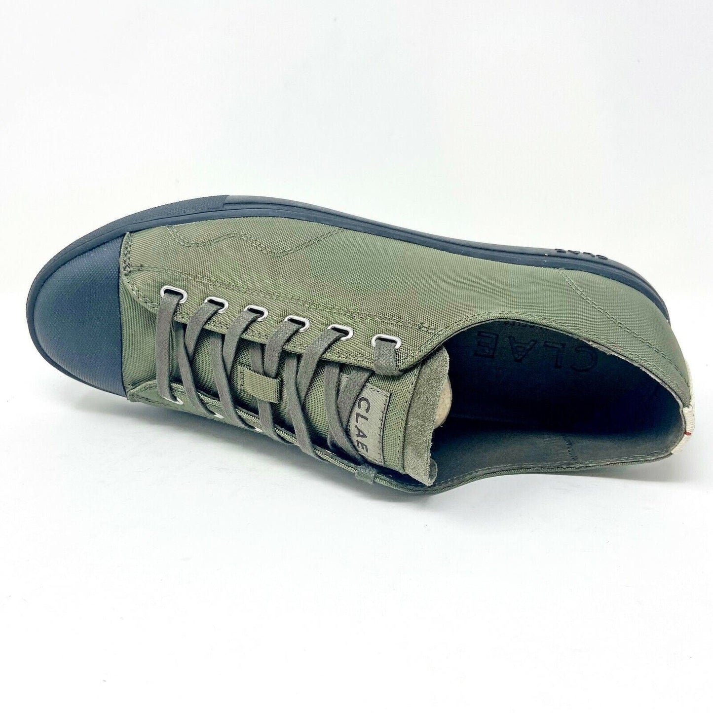Clae Herbie Textile Hiking Green Ballistic Nylon Mens Premium Casual Sneakers
