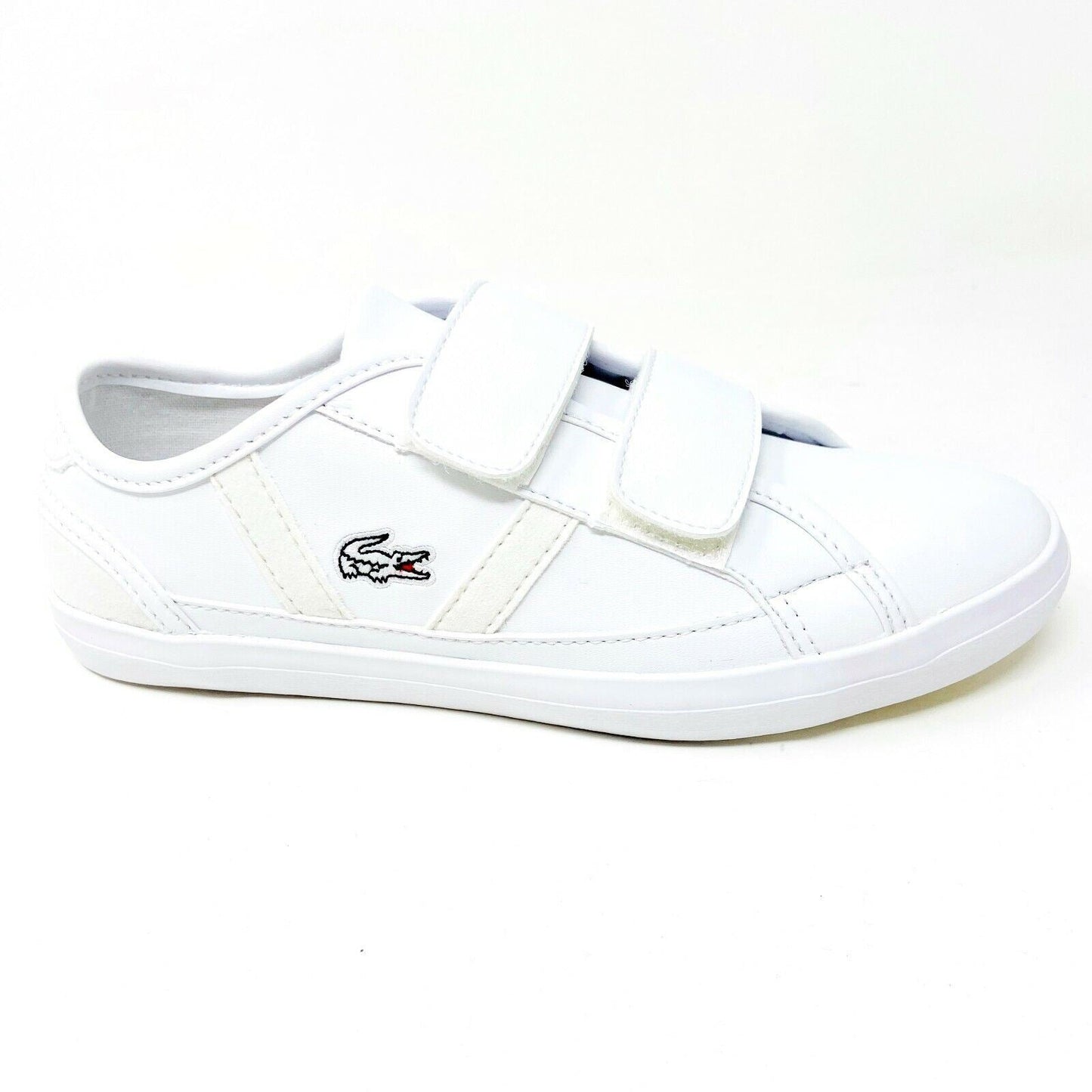 Lacoste Sideline 120 2 CUC Synthetic Off White Kids Casual Shoes