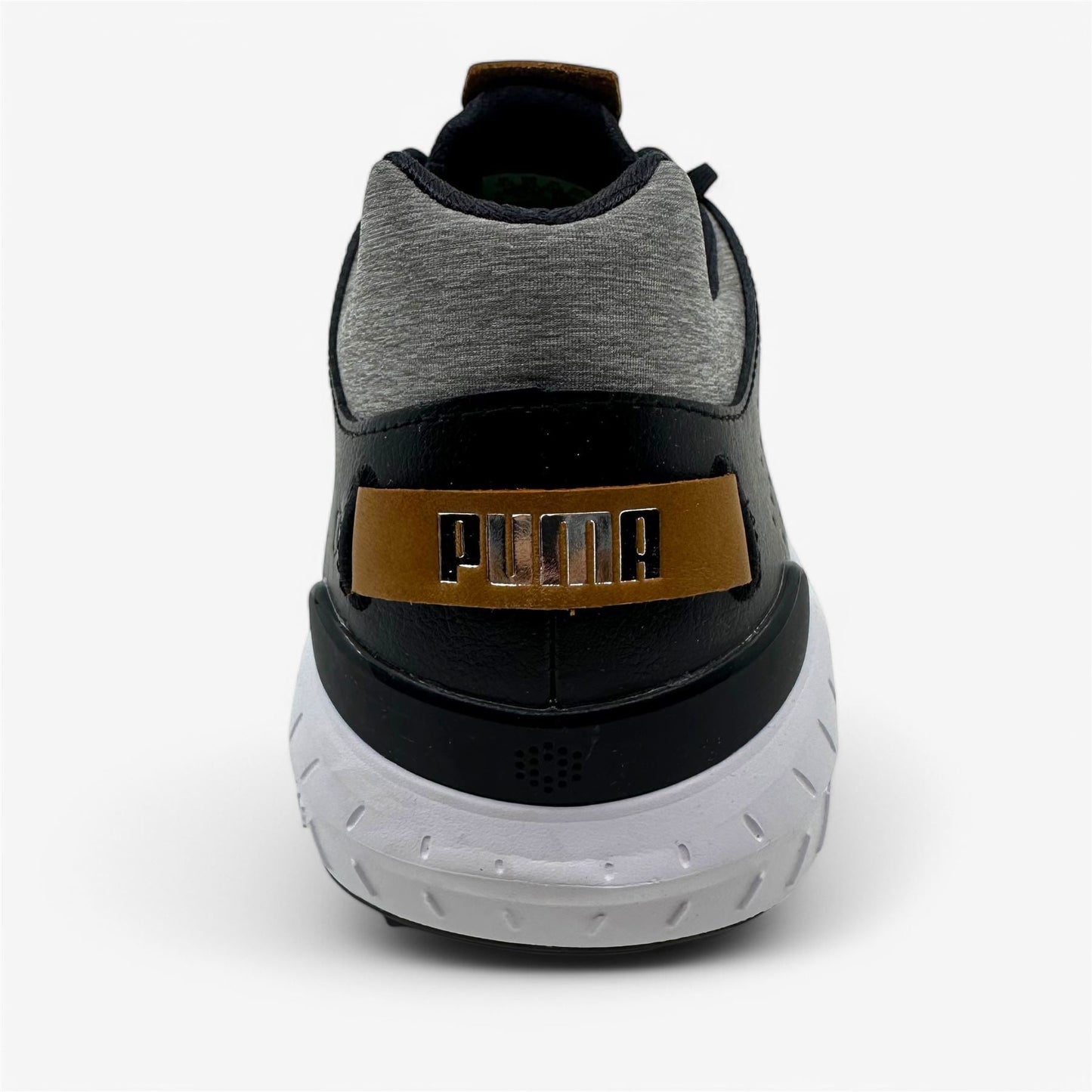PUMA Ignite Articulate Leather Black Silver Mens Waterproof Golf Shoes