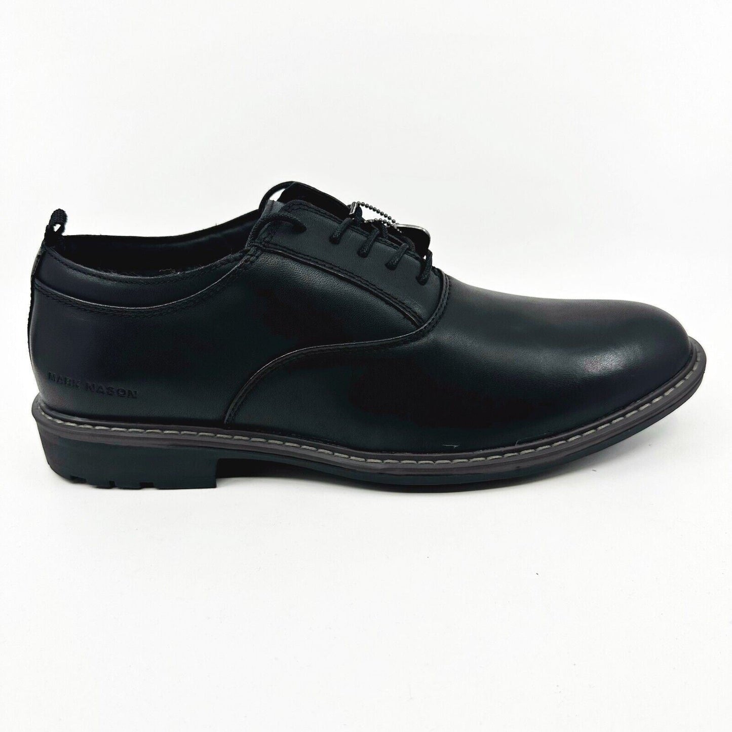 Mark Nason Ottomatic G&T Black Mens Size 9.5 Leather Oxford Dress Shoes