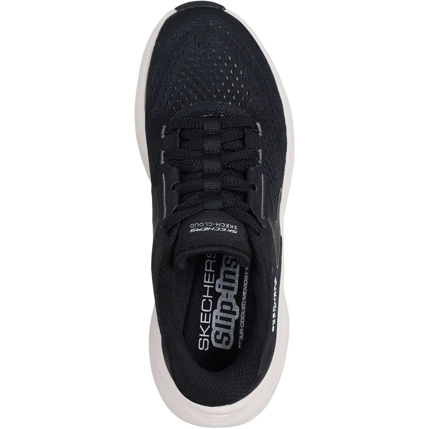 Women's Wide Fit Skechers 150565 Slip-ins Skech Cloud Plush Horizon Trainers
