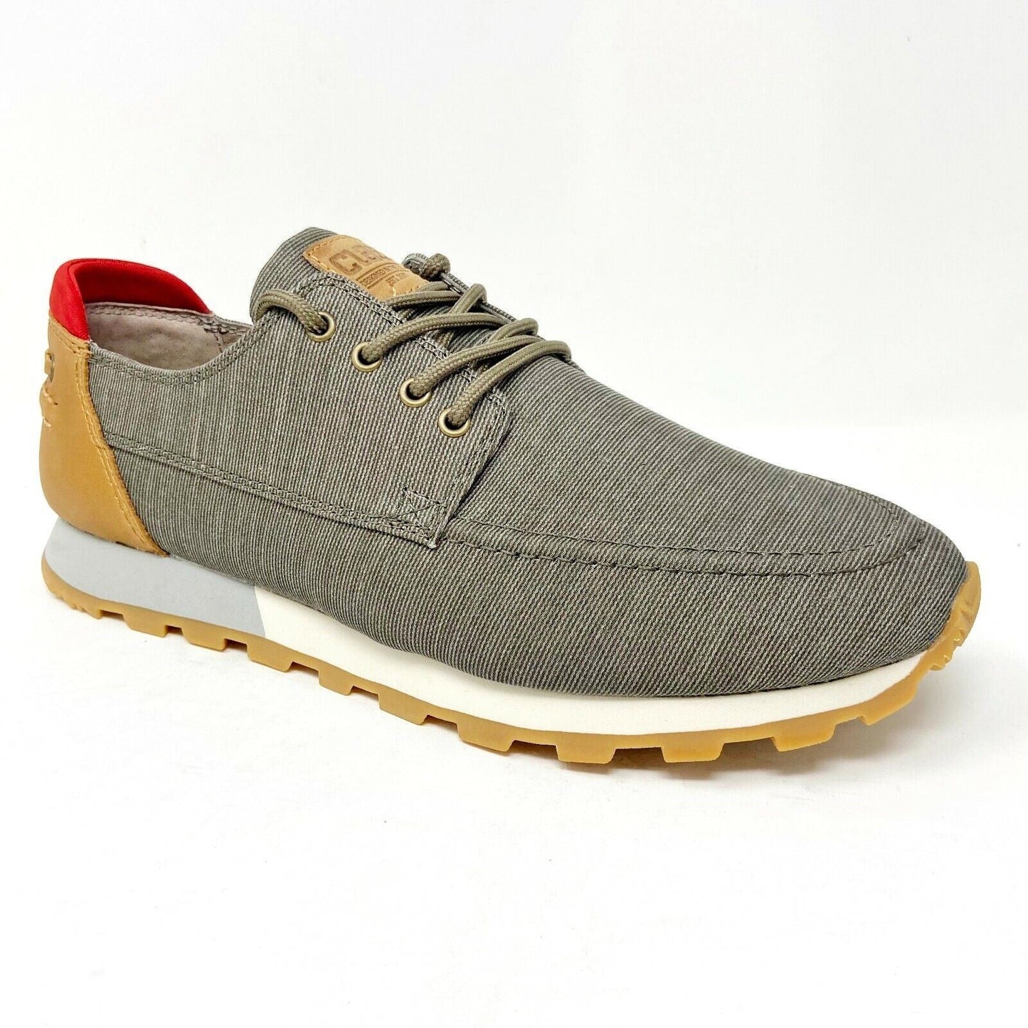Clae Desmond Silt Canvas Mens Premium Casual  Sneakers