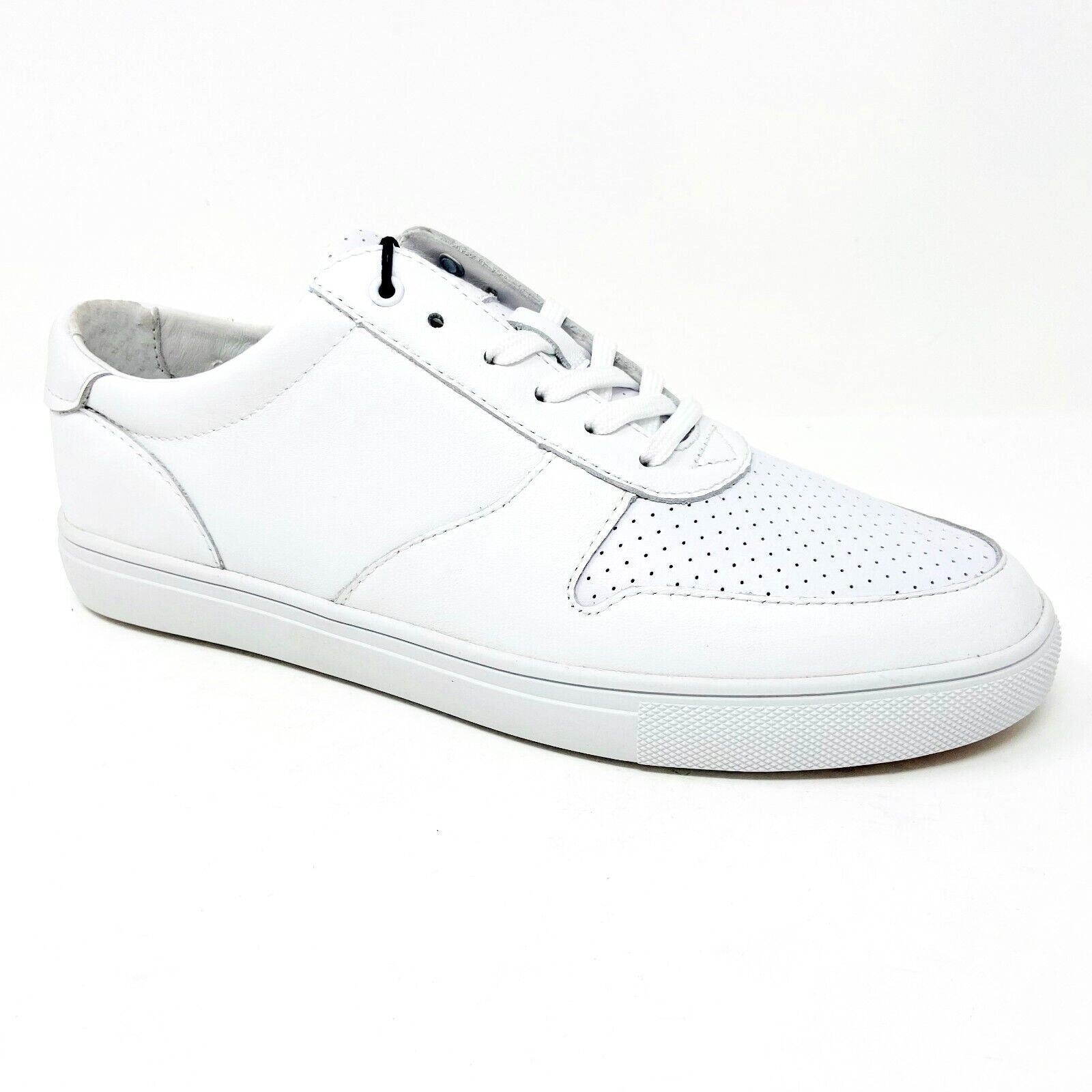 Clae Gregory SP White Leather Mens Size 7 Premium Sneakers