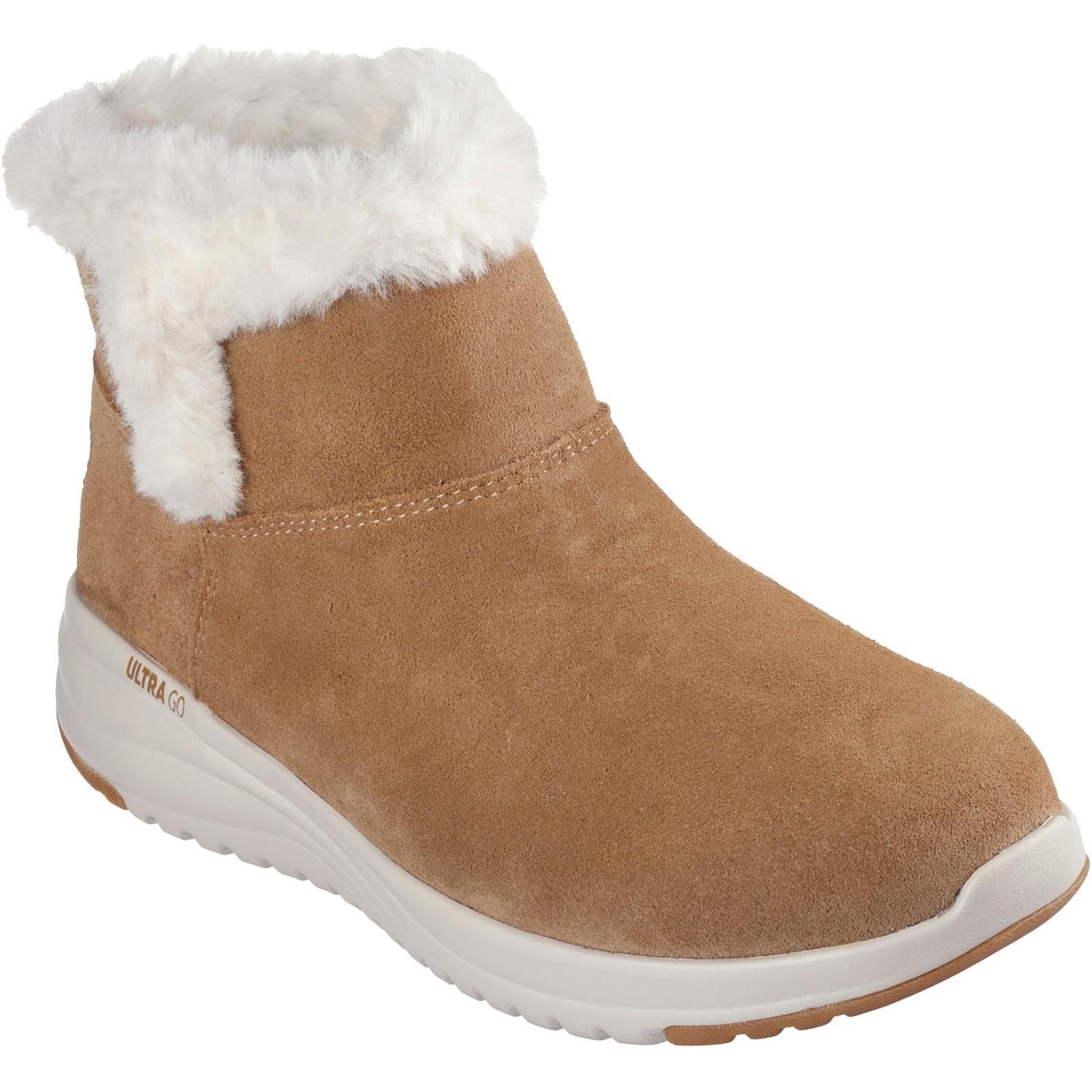 Women's Wide Fit Skechers 144775 Waterproof On The Go Stellar Boots