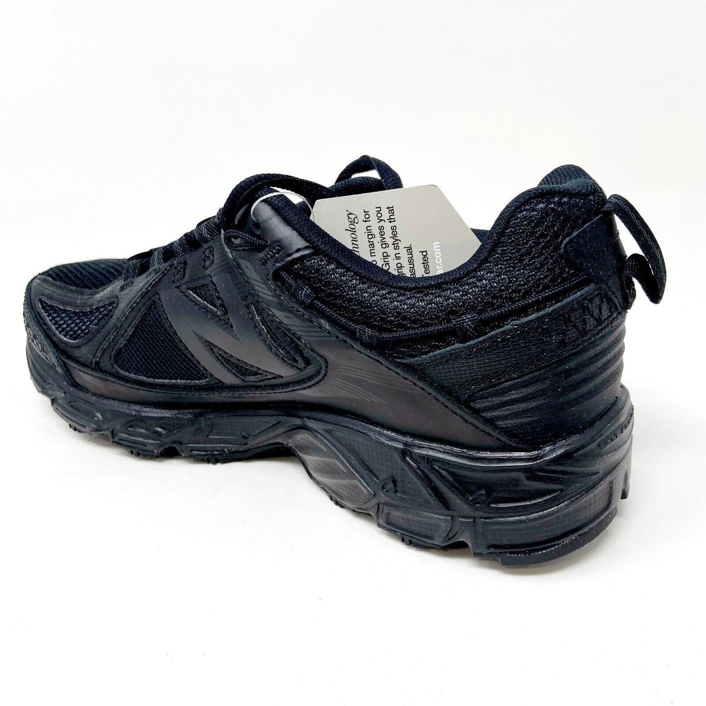 New Balance 510 SureGrip Black Womens Wide Slip Resistant Crew Shoes
