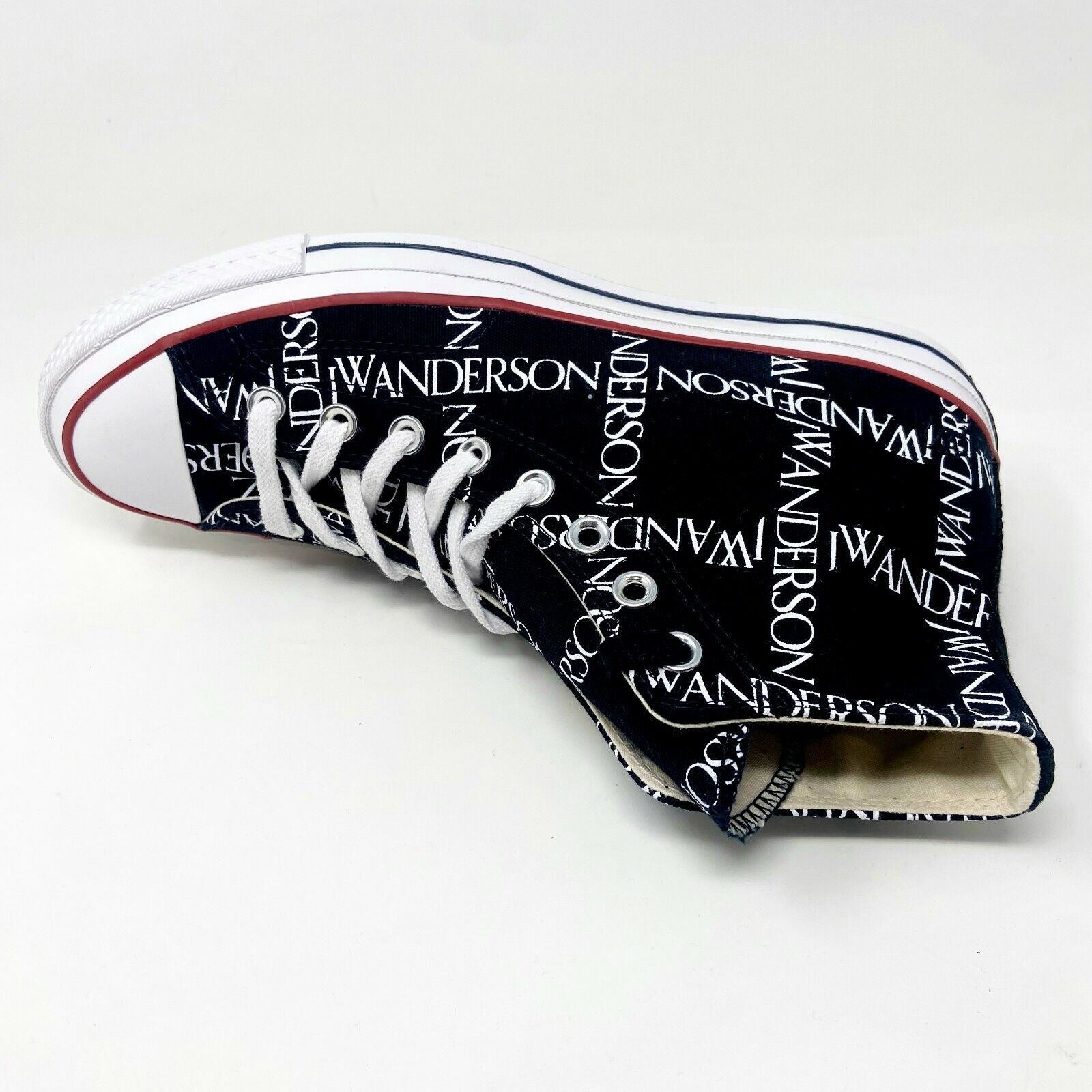 Converse Chuck 70 Hi x JW Anderson Black White Insign Mens Shoes 160807C
