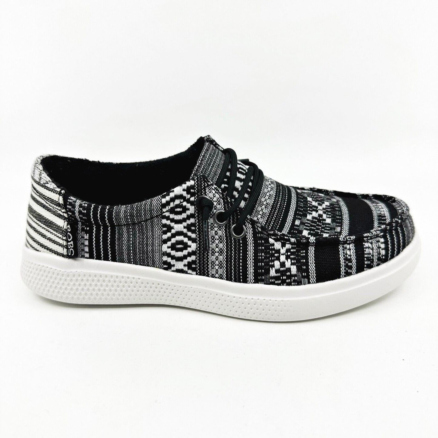 Skechers Bobs Skipper Desert Dayz Black Womens Size 5.5 Casual Shoes