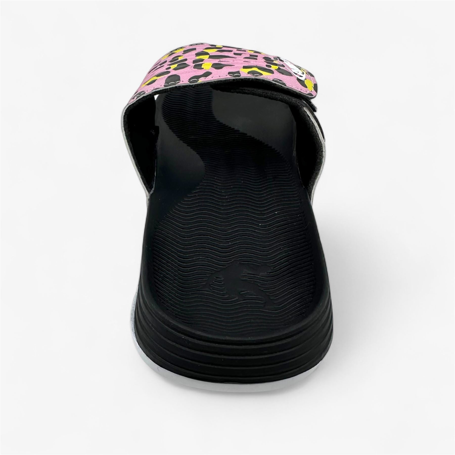 AND1 Nothin But Net Pink Leopard Kids Girls Sandal Slide