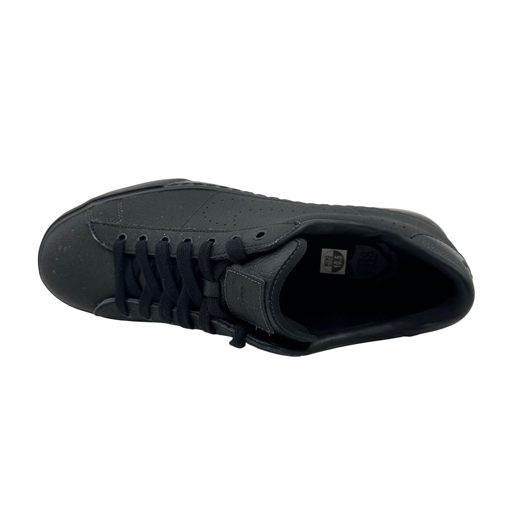 Nike Sweet Classic Leather Premium Tripe Black Mens Athletic Sneaker