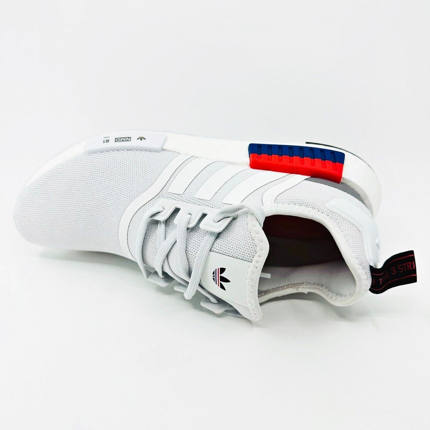 Adidas Originals NMD R1 Cloud White Bright Red Mens Running Shoes IF8028