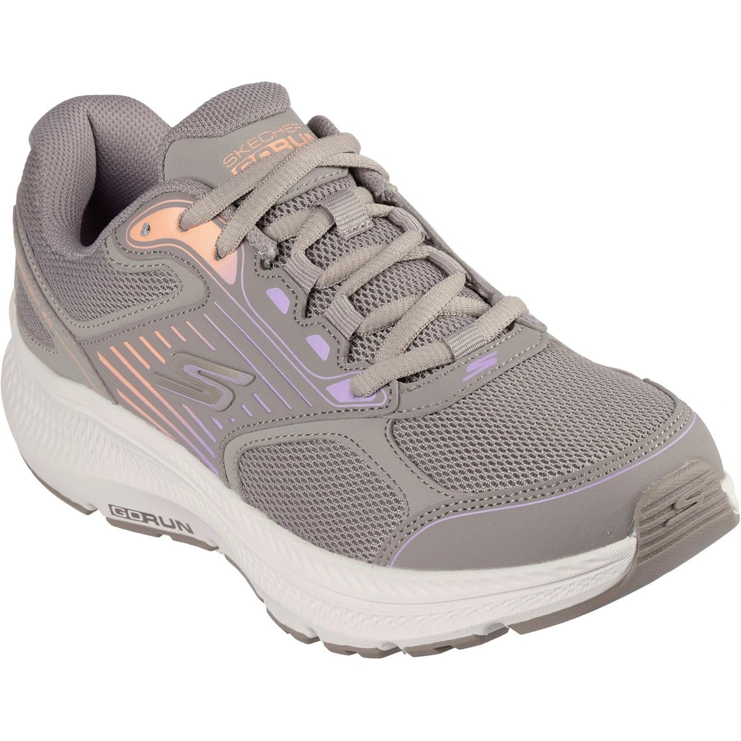Women's Wide Fit Skechers 128606 Go Run Consistent 2.0 Advantage Trainers