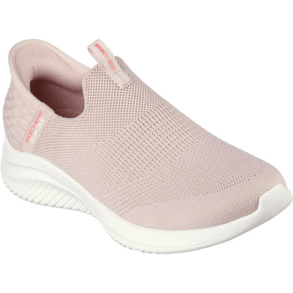 Women's Wide Fit Skechers 149708 Slip-ins Ultra Flex 3.0 Cozy Streak Trainers
