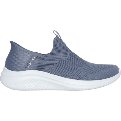 Women's Wide Fit Skechers 149708 Slip-ins Ultra Flex 3.0 Cozy Streak Trainers