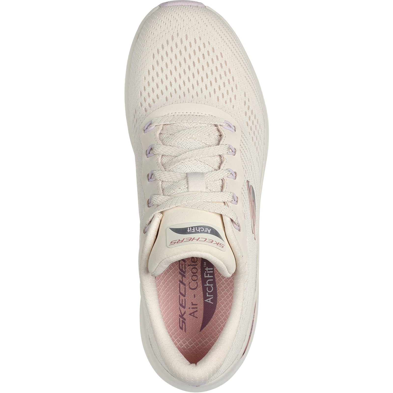 Womens Wide Fit Skechers 150051 2.0 Arch Fit Big League Trainers