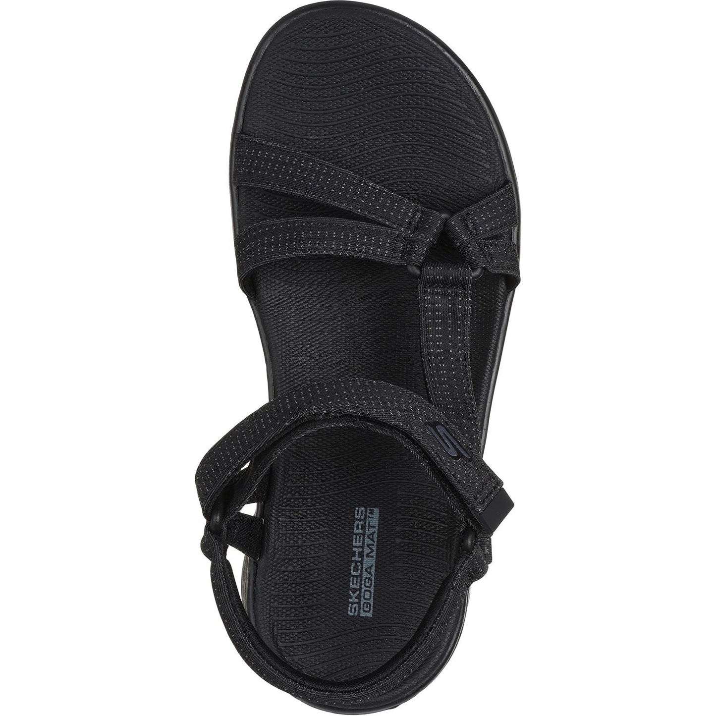 Women's Wide Fit Skechers 141451 Go Walk Flex Sublime Sandals