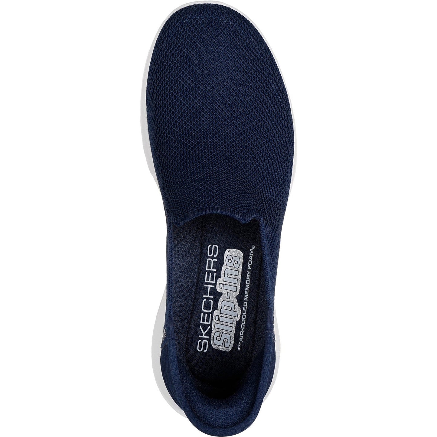Women's Wide Fit Skechers 124641 Slip-ins Go Walk Joy Vela Shoes